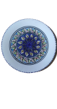 Wholesale handmade ceramic pizza plate