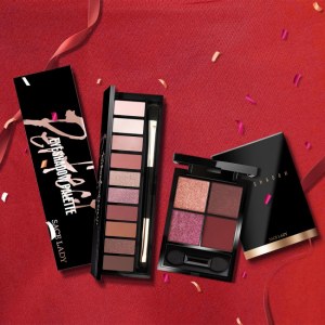 2 Eyeshadow Palettes of Suit New Year Makeup Sets