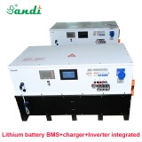 All in one system 32KWH LiFePO4 Lithium Battery with AC Charger and 15KW Inverter for...