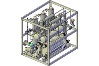 Hydrogen production unit