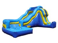 Inflatable super slide, jumping slide, inflatable moonwalk slide