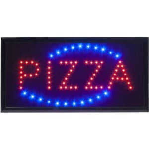 Panneau Lumineux Led Pizza