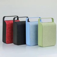 2017 China New Style Fabric Retrol Portable Bluetooth Speaker Wireless,FM Radio