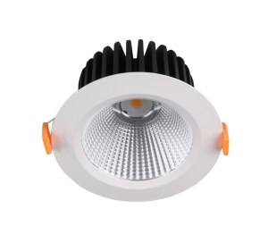 Aluminum Alloy Lamp Body round recessed mounted LED COB downlight AK-3501-18W