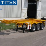 How to operate a container chassis trailer?