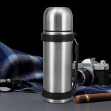 Stainless Steel Personalised Vacuum Flask PP Handle