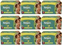 456 couches Pampers Baby Dry-Taille 4