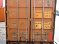 Sale of used 40ft CW shipping container