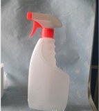 White Cleaning Spray plastic Bottle/ PP PC PET Detergent Liquid Plastic Bottle with Tri...