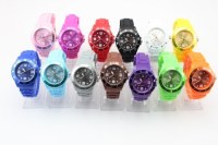 Lot de 30 Montre Watch silicone silikon couleur homme femme