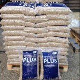 Wood pellets 6mm 15kg ENplus 24 Tons