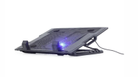 Gembird Support portable PC avec système de refroidissement et ajustable, 17" - NBS-1F1...