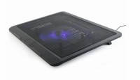 Gembird Support de refroidissement pour PC portable, noir - NBS-1F15-04