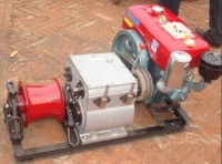 Cable winch, wire rope winch