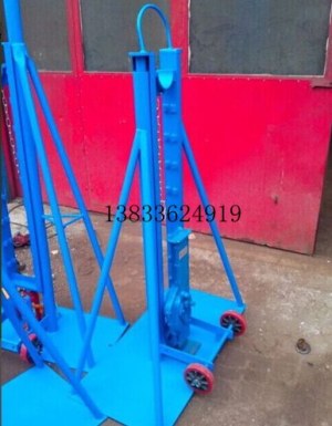 Laddertype cable drum jacks