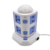 Wi-Fi smart power strip remote control approved 6 holes and 4 USB power strip smart pow...