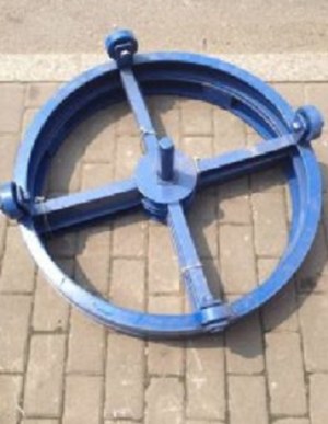 Cable drumjacks with rotary disk