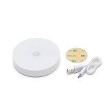LED Closet Wireless Under Cabinet Light Motion Sensor Light Indoor USB Rechargeable Ope...