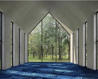 Blue Cut Modern Residential Carpet