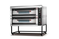 Double layer four trays electric bread oven