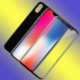 3D Full Cover Curved Cell Phone Tempered Glass Screen Protector For iPhone X