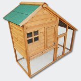 Wooden Rodent house Bunny hutch Hen coop Pet house Free run Enclosure