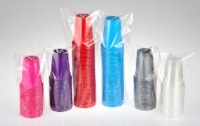 PP DISPOSABLE PLASTIC NEON PARTY CUP