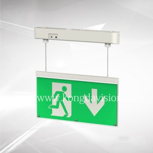 Emergency exit sign