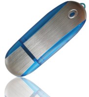 8GB blue and silver pen drive