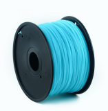Gembird Filament, ABS bleu lumineux, 1,75 mm, 1 kg - 3DP-ABS1.75-01-LB