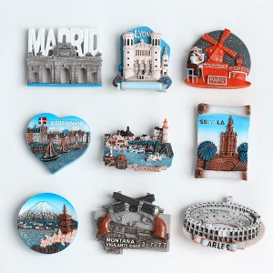 Promotional Personalized Tourism Souvenirs Fridge Magnets