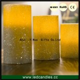 Set of 3 Color Changing Candles with Multi-Function Remote Control