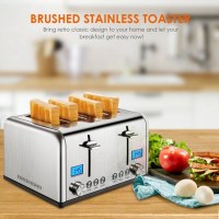 Stainless Steel 4 Slice Toaster ST030