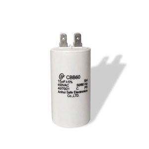 CBB60 Motor Run Capacitor with 4 Pins