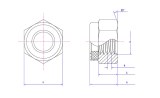 BS 4929-2 Locking Nuts