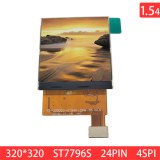 320x320 LCD 24 Pin LCD Display 1.54 LCD SQVGA 24PIN SPI4 IPS 300nits TFT LCD Display Mo...