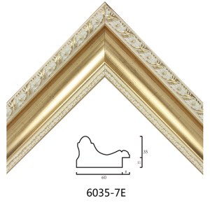 Popular Embossed Picture Frame Moulding 6035