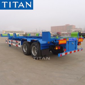 What is the difference between different models of container chassis trailer?