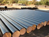 Seamless steel pipe for fluid service