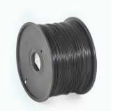 Gembird Filament, PLA Noir, 3 mm, 1 kg - 3DP-PLA3-01-BK