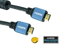 Super Cable HDMI High Speed ethernet ferrita + nylon + conectores aluminio (M/M)