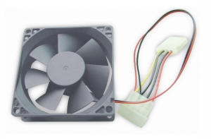 Gembird Ventilateur de boîtier PC de 80 mm, roulement à manchon - FANCASE-4