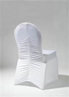Ruffled Spandex Chair Cover