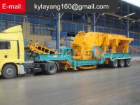 Small portable jaw style rock crushers for sale