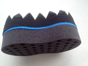 Pyramid Hair Twist Sponge