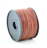 Gembird Filament, PLA Marron, 3 mm, 1 kg - 3DP-PLA3-01-BR