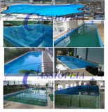 Fiberglass swimming pool