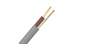 CU/PVC/PVC 6241Y Flat Core And Earth Cable　
