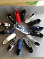 Sell sports shoes and men t-shirts in stock