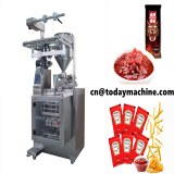 Pneumatic cream shampoo filling and packaging machine